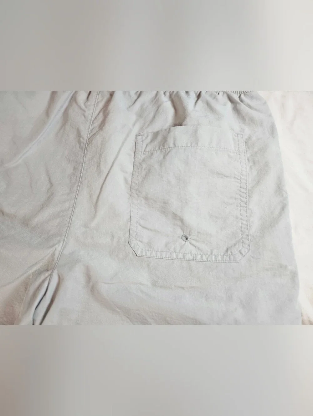 Pacsun Mens Light Blue Elastic Waist Side Pockets Swim Trunks Size Small